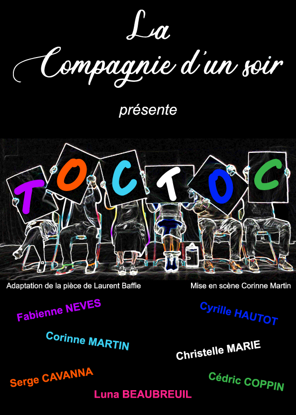 Affiche toc toc a4